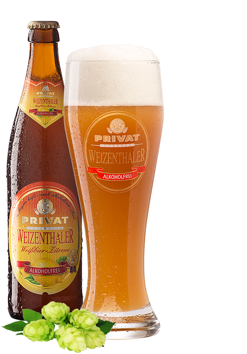 Privat Weißbier-Zitrone Alkoholfrei